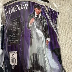 Rubie's Wednesday Costume for Kids - Black and White